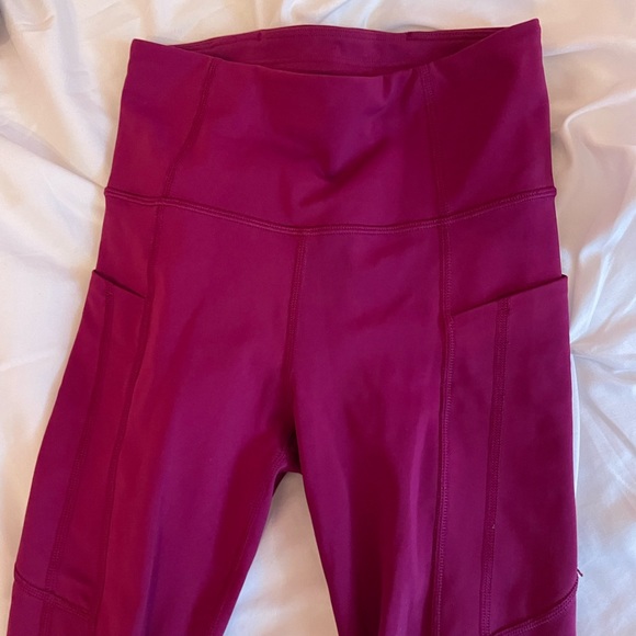 Athleta Purple Leggings - Picture 5 of 5